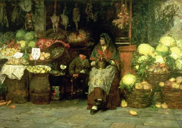 Il Venditore di Verdure, 1890